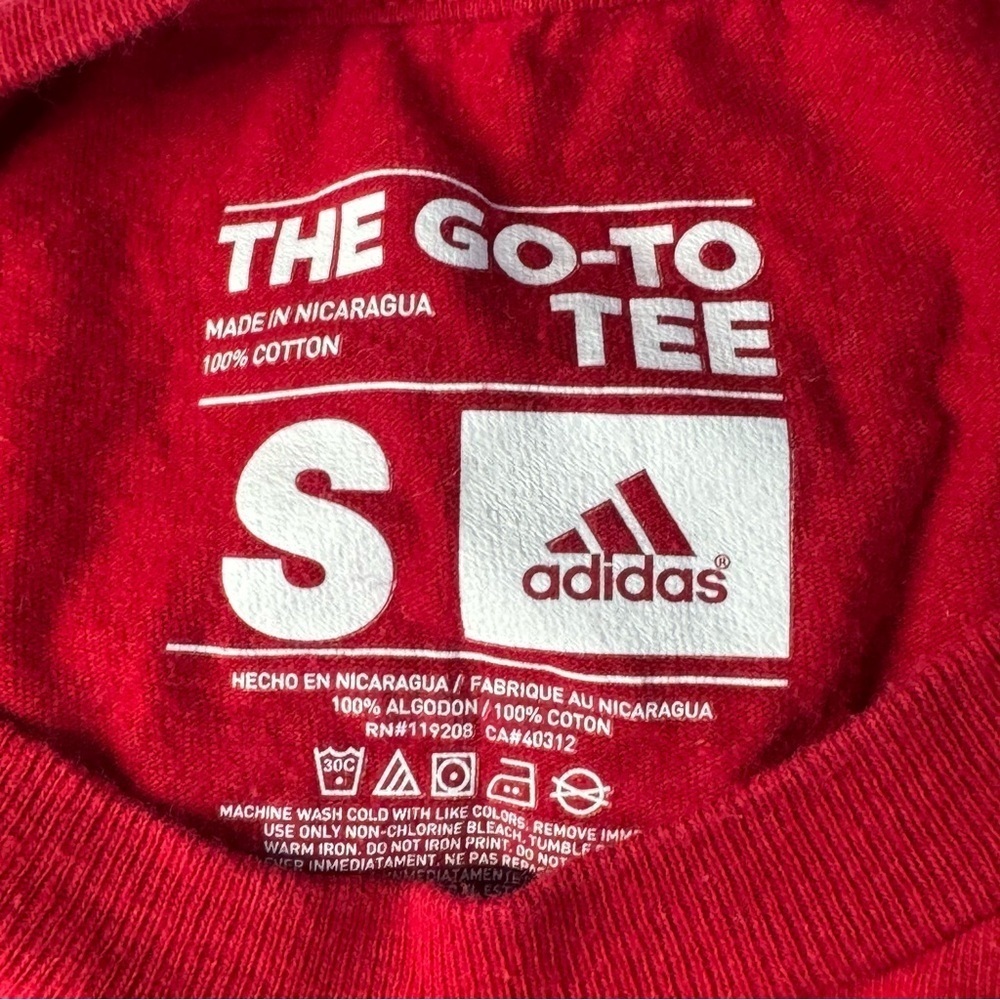 Two Louisville University Red Logo Women's Short Sleeve Tee Small - Picture 5 of 8